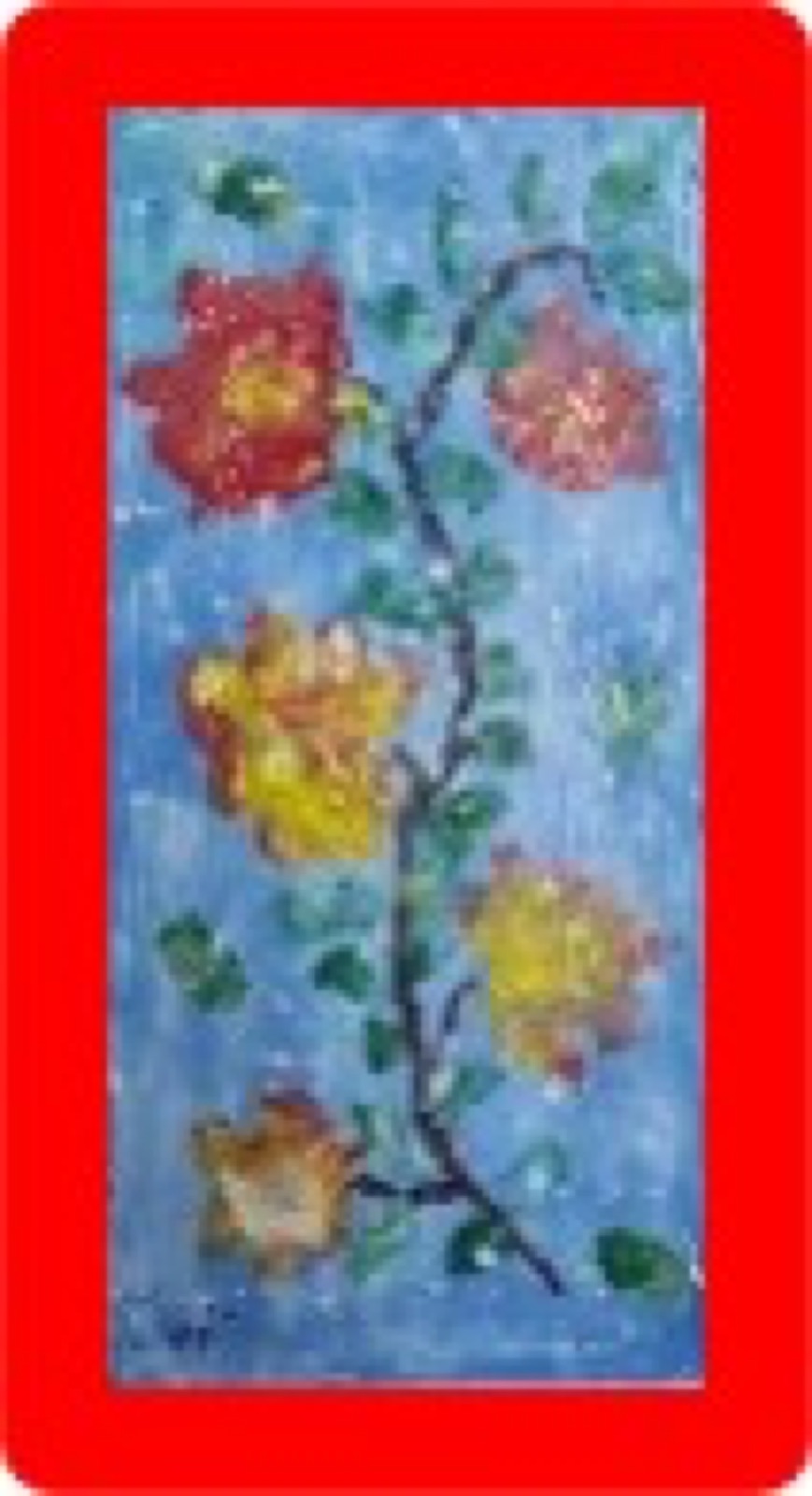 Magic, acrylic painting by Yolanda Gilad, 2023